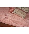 Kas Bliss Bli1575 Area Rug Kas Bliss 1575 Rose Pink Shag Area Rug 8' Round