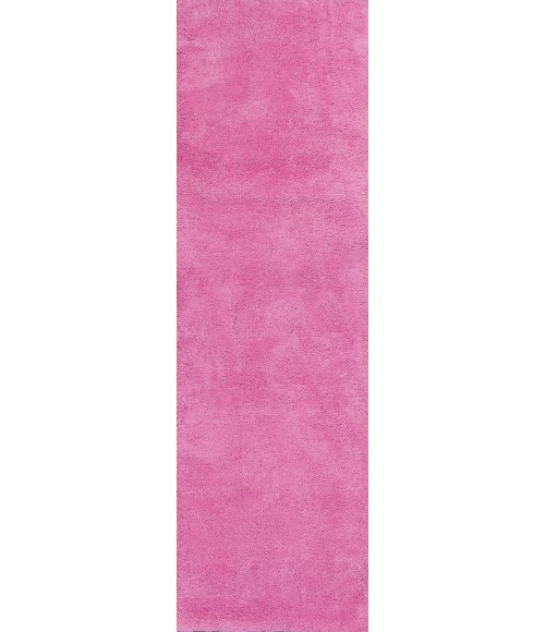 Kas Bliss 1576 Hot Pink Shag Area Rug 3'3" x 5'3"