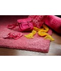 Kas Bliss 1576 Hot Pink Shag Area Rug 3'3" x 5'3"