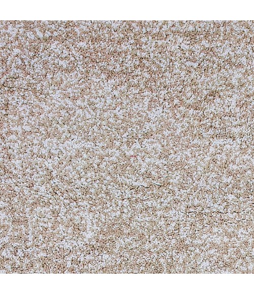 Kas Bliss 1580 Ivory Heather Shag Area Rug 8' Round