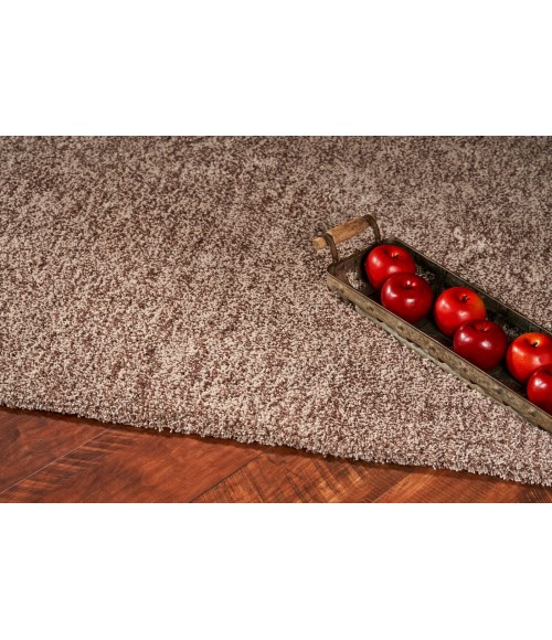 Kas Bliss Bli1581 Area Rug Kas Bliss 1581 Beige Heather Shag Area Rug 7'6" X 9'6"