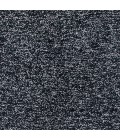 Kas Bliss 1583 Black Heather Shag Area Rug 6' Round
