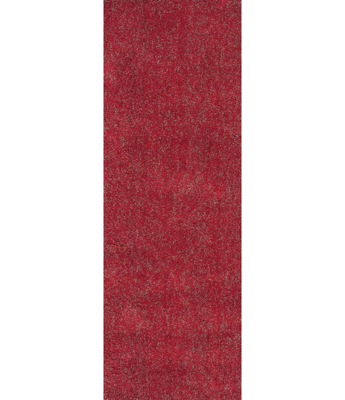 Kas Bliss 1584 Red Heather Shag Area Rug 27" X 45"