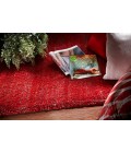 Kas Bliss 1584 Red Heather Shag Area Rug 27" X 45"