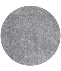 Kas Bliss Bli1585 Area Rug Kas Bliss 1585 Grey Heather Shag Area Rug 8' Round