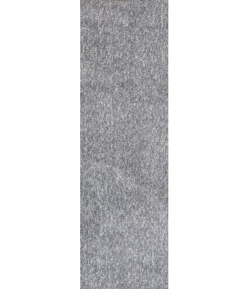 Kas Bliss Bli1585 Area Rug Kas Bliss 1585 Grey Heather Shag Area Rug 8' Round