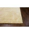 Kas Bliss 1586 Yellow Heather Shag Area Rug 5' x 7'