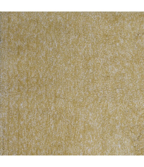 Kas Bliss 1586 Yellow Heather Shag Area Rug 5' x 7'