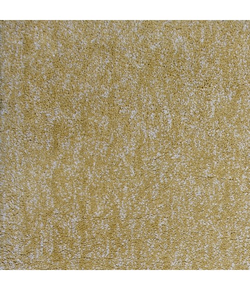 Kas Bliss 1586 Yellow Heather Shag Area Rug 5' x 7'