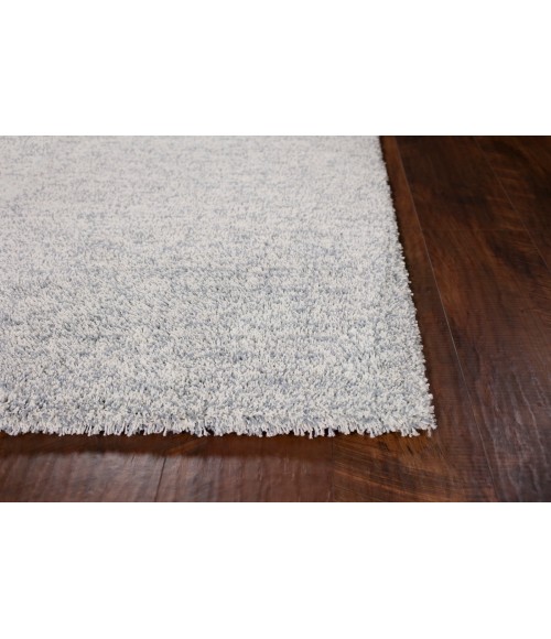 Kas Bliss 1587 Slate Heather Shag Area Rug 3'3" x 5'3"