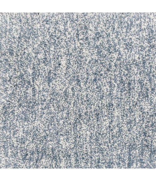 Kas Bliss 1587 Slate Heather Shag Area Rug 8' Round