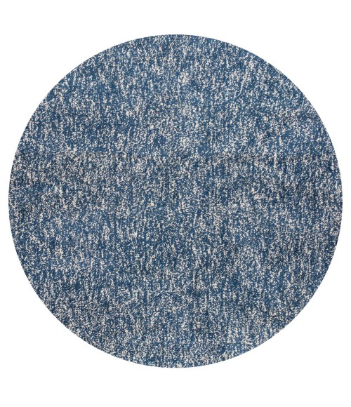 Kas Bliss 1589 Indigo/Ivory Heather Area Rug 2'3" x 7'6" Runner