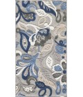 Kas Calla 6922 Grey/Blue Leila Area Rug 5'3" x 7'