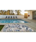 Kas Calla 6922 Grey/Blue Leila Area Rug 5'3" x 7'