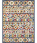 Kas Calla 6928 Ivory/Multi Aztec Area Rug 6'7" x 9'