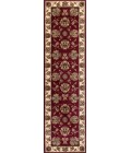 Kas Cambridge Cam7340 Area Rug Kas Cambridge 7340 Red /Ivory Floral Mahal Area Rug 7'7" Octagon