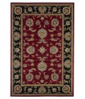 Kas Cambridge 7342 Red/Black Bijar Area Rug 20" x 31"