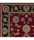 Kas Cambridge 7342 Red/Black Bijar Area Rug 20" x 31"