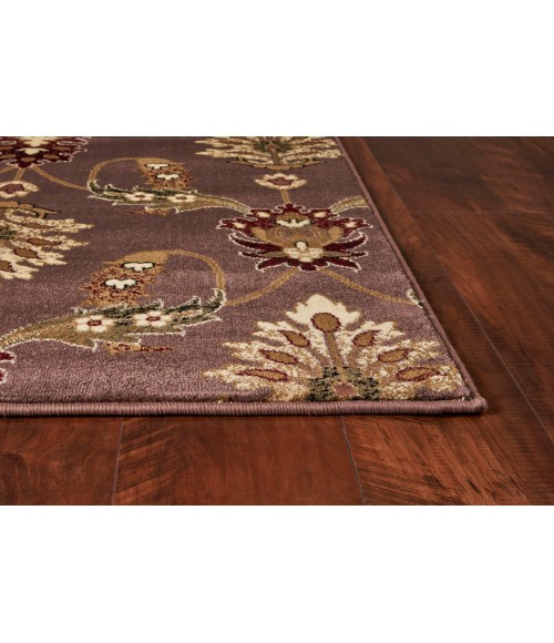 Kas Cambridge 7363 Plum Palazzo Area Rug 7'7" Octagon