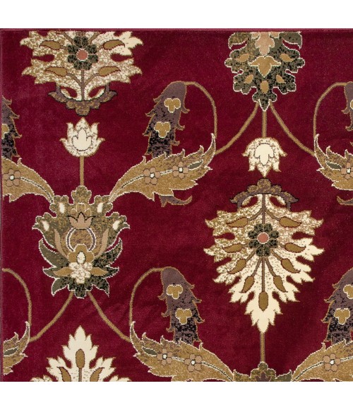 Kas Cambridge 7364 Red Palazzo Area Rug 7'7" Octagon