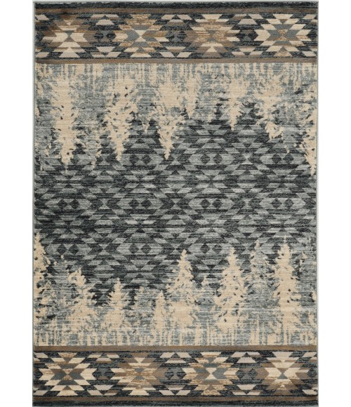 Kas Chester 5636 Slate Blue Pines Area Rug 3'3" x 5'3"