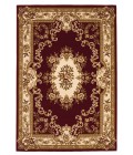 Kas Corinthian 5308 Red/Ivory Aubusson Area Rug 7'7" Round