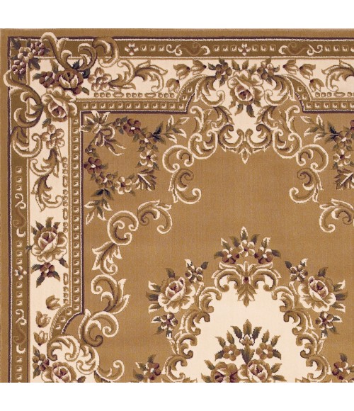 Kas Corinthian 5309 Beige/Ivory Aubusson Area Rug 2'2" x 7'11" Runner