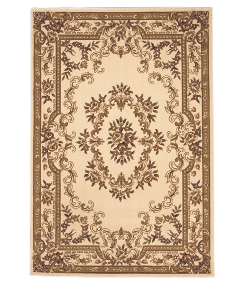 Kas Corinthian 5311 Ivory Aubusson Area Rug 2'2" x 7'11" Runner