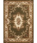 Kas Corinthian 5312 Green/Ivory Aubusson Area Rug 2'2" x 7'11" Runner