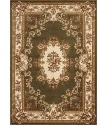 Kas Corinthian 5312 Green/Ivory Aubusson Area Rug 20" x 31"