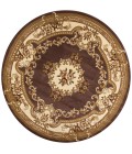 Kas Corinthian 5313 Plum/Ivory Aubusson Area Rug 2'2" x 7'11" Runner