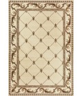 Kas Corinthian 5318 Ivory Fleur-De-Lis Area Rug 2'2" x 7'11" Runner