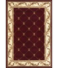 Kas Corinthian 5319 Red Fleur-De-Lis Area Rug 3'3" x 4'11"