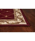 Kas Corinthian 5319 Red Fleur-De-Lis Area Rug 3'3" x 4'11"