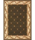 Kas Corinthian 5323 Green Fleur-De-Lis Area Rug 20" x 31"