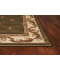 Kas Corinthian 5323 Green Fleur-De-Lis Area Rug 20" x 31"