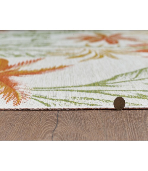 Kas Dahlia Ivory Rug 1407 6 ft. 7 in. X 9 ft. Rectangle - Rugs Town Kas Dahlia Ivory 1407 6 ft. 7 in. X 9 ft. Rectangle Rug
