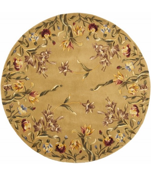 Kas Emerald 9080-Gold-8Runner Rug