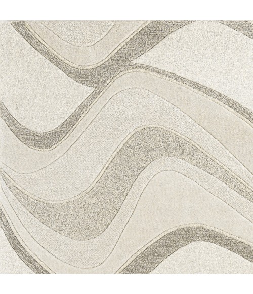 Kas Eternity 1085 Ivory Waves Area Rug 27" X 45"
