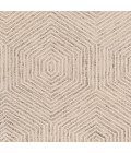 Kas Gramercy Gra1607 Area Rug Kas Gramercy 1607 Ivory Honeycomb Area Rug 27" X 45"
