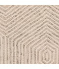 Kas Gramercy Gra1607 Area Rug Kas Gramercy 1607 Ivory Honeycomb Area Rug 27" X 45"