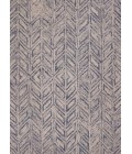 Kas Gramercy Gra1611 Area Rug Kas Gramercy 1611 Blue Heather Herringbone Area Rug 5' x 7'