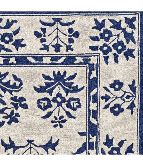 Kas Harbor 4208 Sand/Blue Haven Area Rug 5' x 7'6"