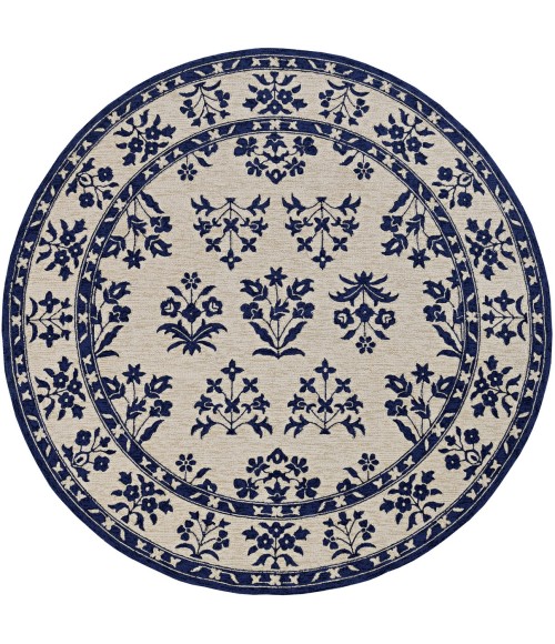 Kas Harbor 4208 Sand/Blue Haven Area Rug 5' x 7'6"