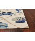Kas Harbor 4217 Sand Seaside Area Rug 7'6" Round
