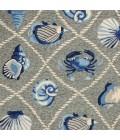 Kas Harbor 4219 Grey Seaside Area Rug 7'6" Round