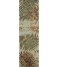 Kas Havana 2612 Aqua Fern View Area Rug 30" X 50"