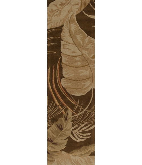 Kas Havana 2615 Mocha Rainforest Area Rug 7'6" Round