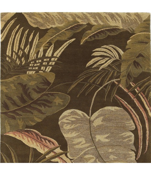 Kas Havana 2615 Mocha Rainforest Area Rug 7'6" Round