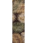Kas Havana 2617 Espresso Fern View Area Rug 30" X 50"